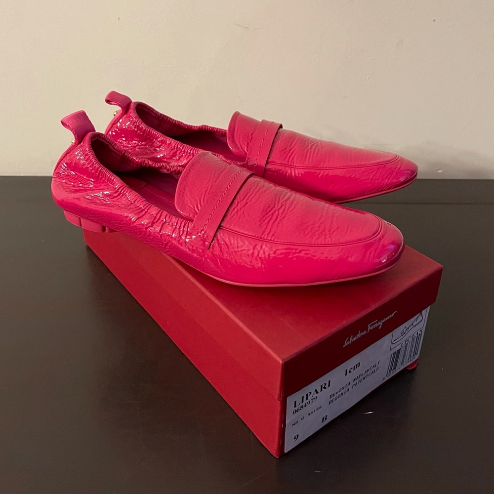 Salvatore Ferragamo - Lipari Pink Flat